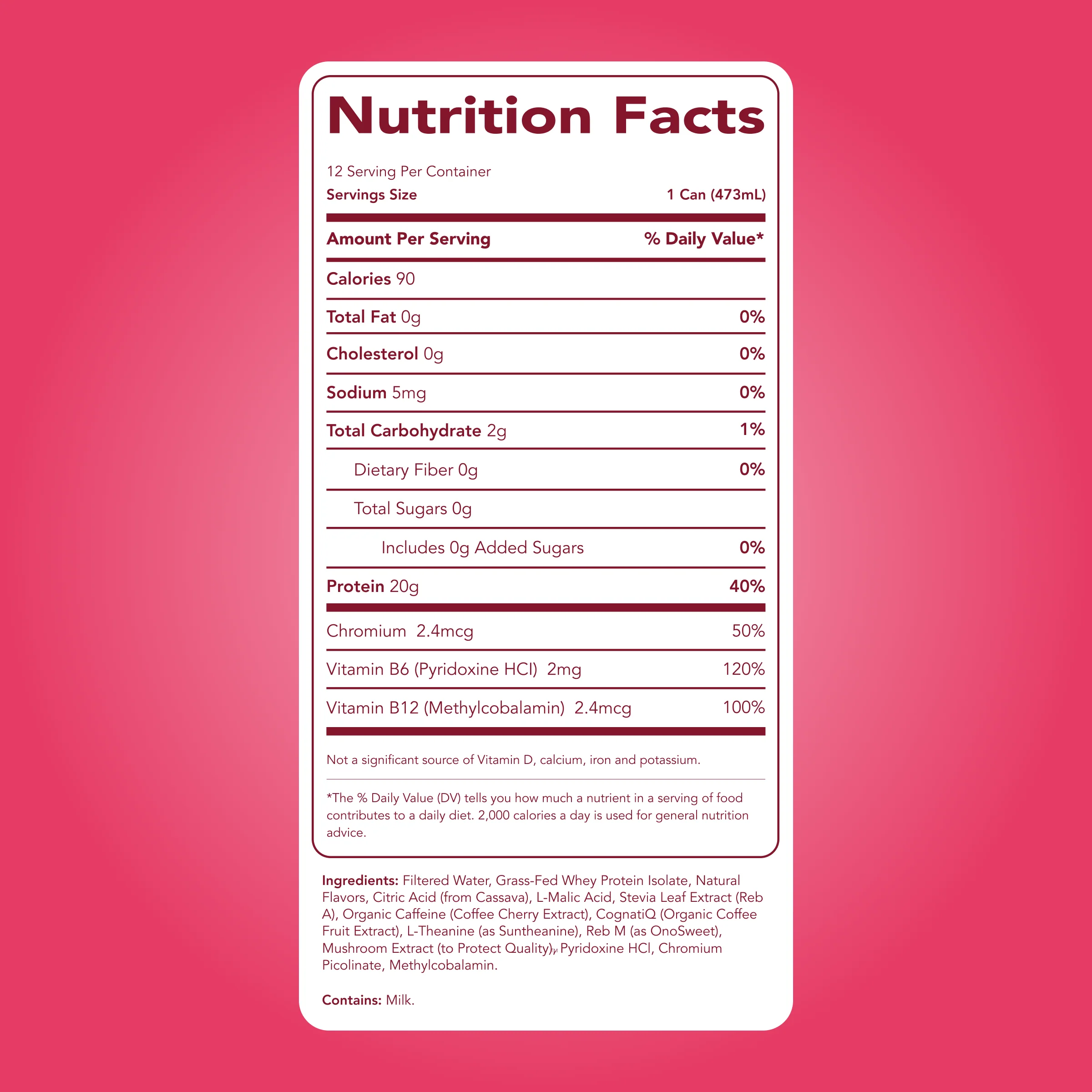 Clear Protein + Energy: Blizzard Berry (12 Pack) - Image 4