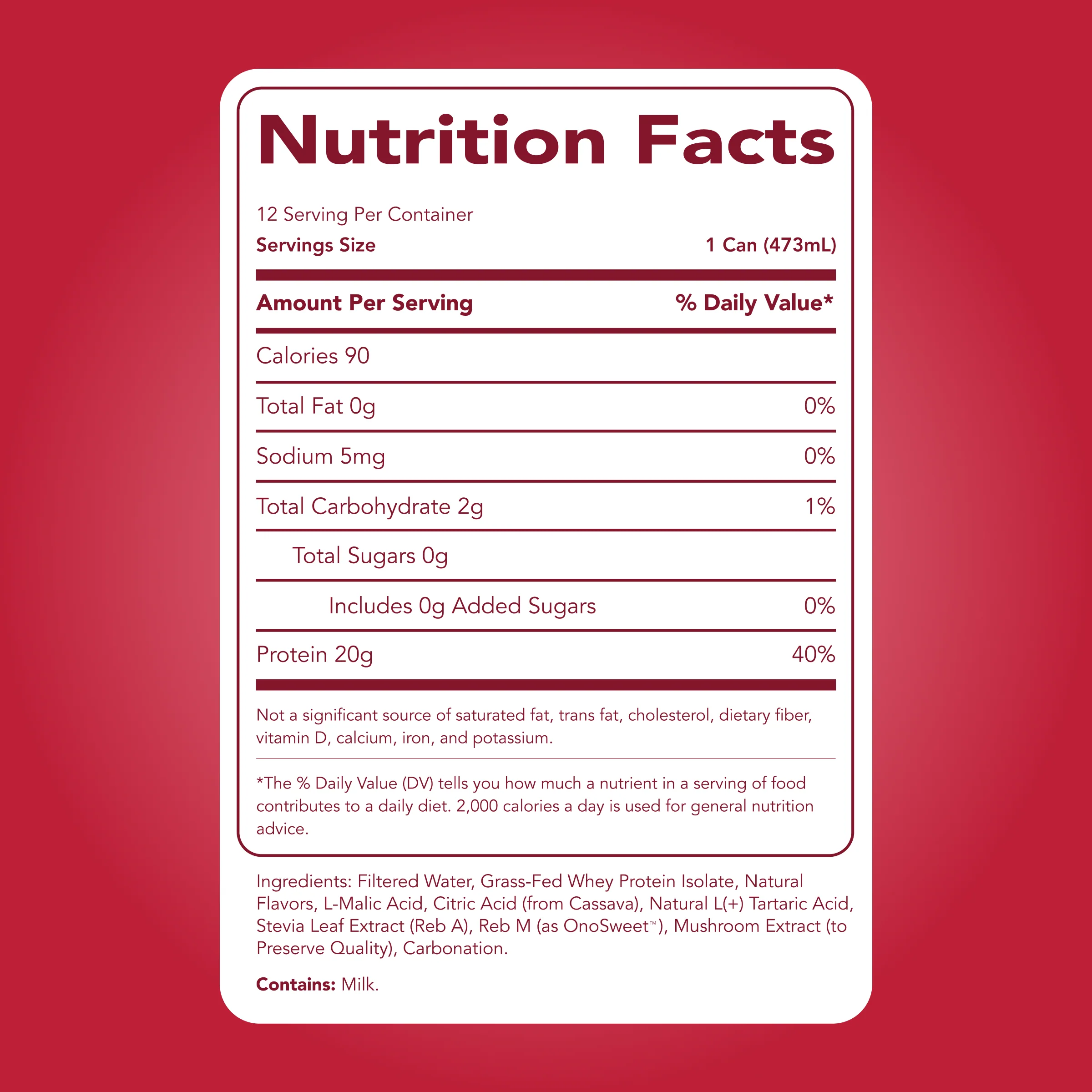 Clear Protein Water: Candied-Cran Apple (12 Pack) - Image 5