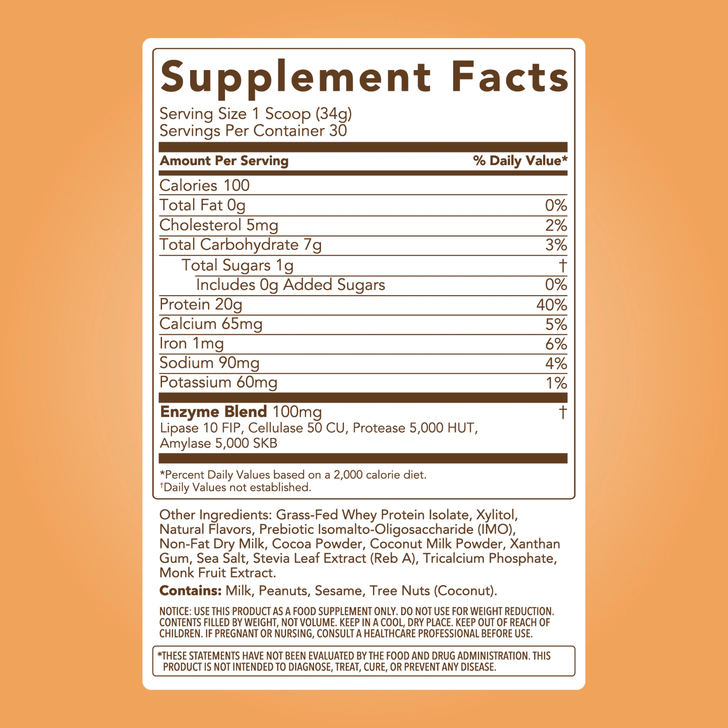 Protein Powder: Chocolate Peanut Butter (30 Serving Bag) - Image 5