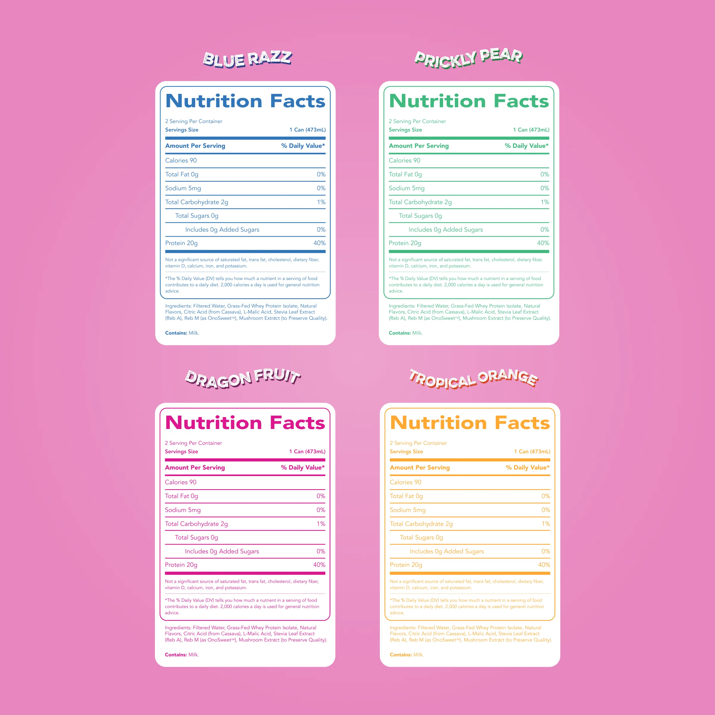 Clear Protein Water: Variety (8 Pack) - Image 5