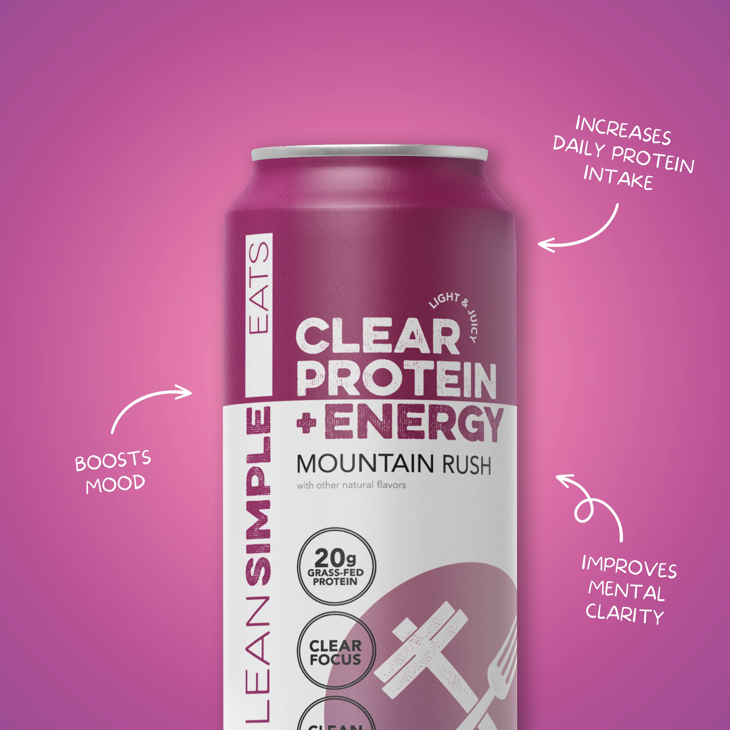 Clear Protein + Energy: Mountain Rush (12 Pack) - Image 5