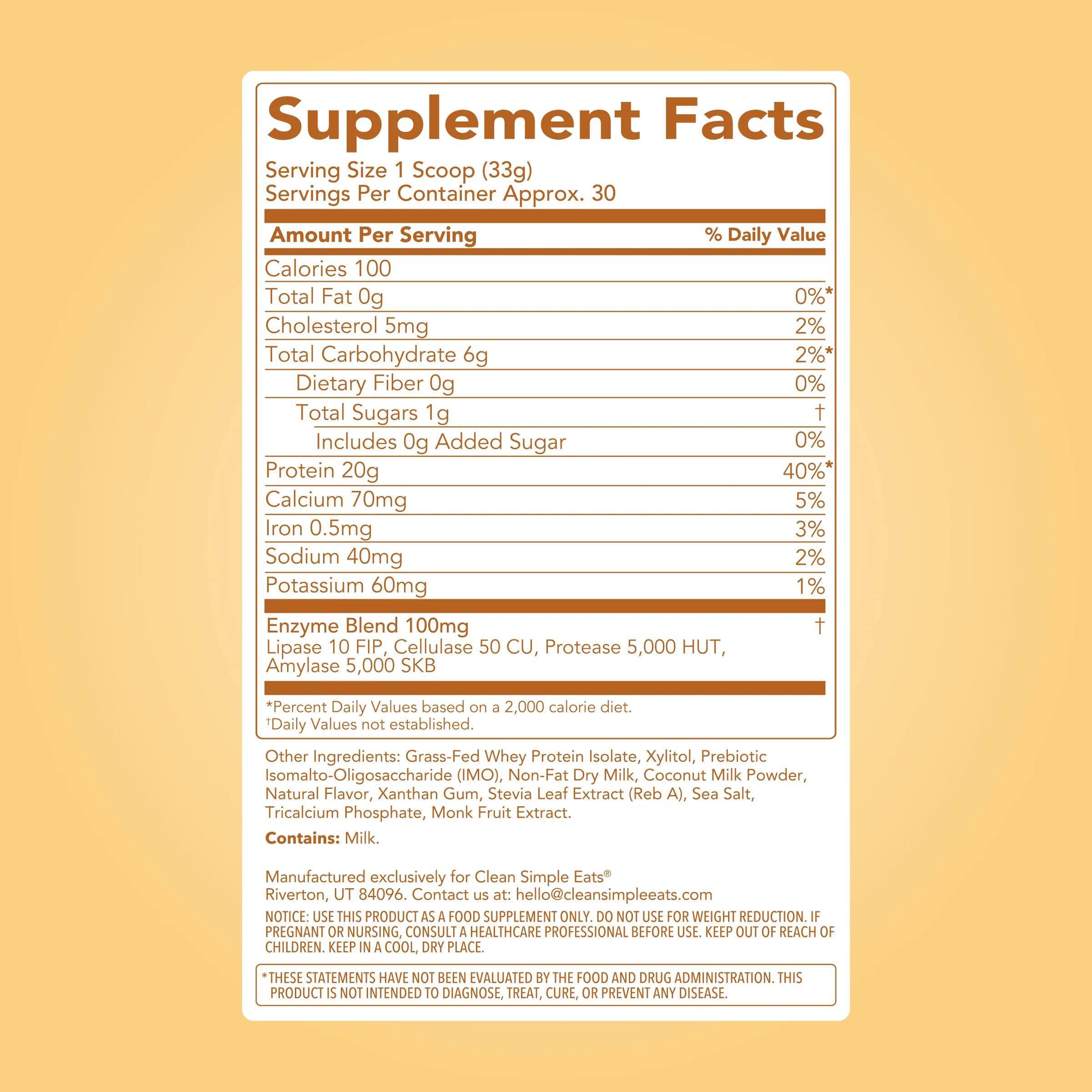 Protein Powder: Snickerdoodle (30 Serving Bag) - Image 5