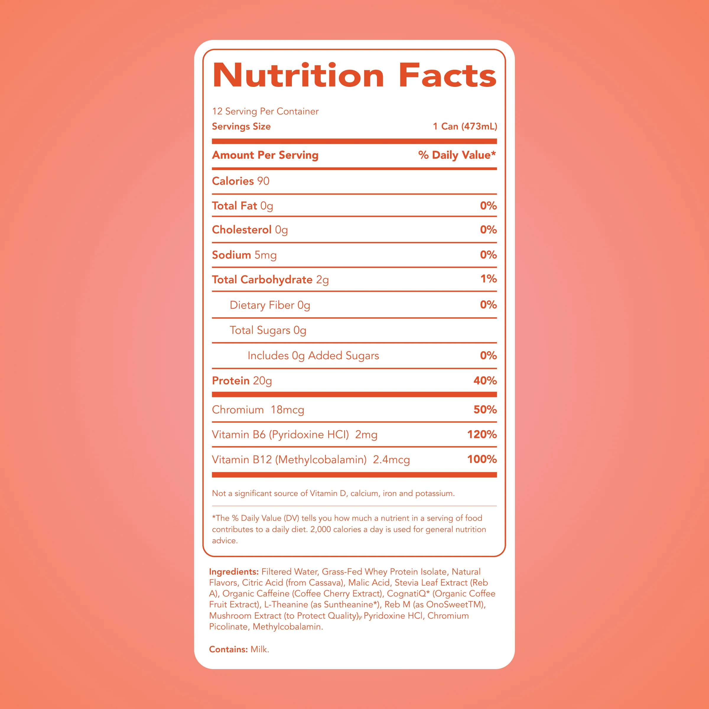 Clear Protein + Energy: Sun-Kissed Peach (12 Pack) - Image 4